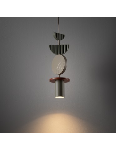 Nowodvorski DROPS COLOR D Lampa Sufitowa Wisząca GU10 R50  Szałwiowy Beżowy 11193 - product 2