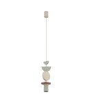 Nowodvorski DROPS COLOR D Lampa Sufitowa Wisząca GU10 R50  Szałwiowy Beżowy 11193