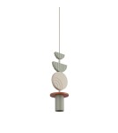 Nowodvorski DROPS COLOR D Lampa Sufitowa Wisząca GU10 R50  Szałwiowy Beżowy 11193