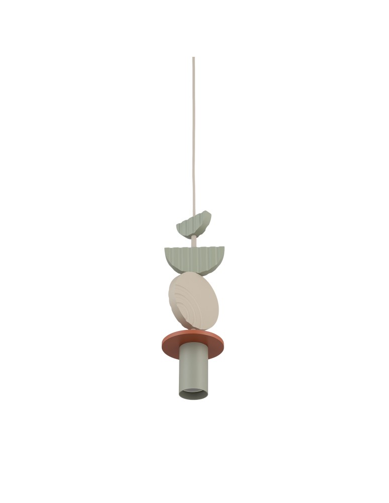 Nowodvorski DROPS COLOR D Lampa Sufitowa Wisząca GU10 R50  Szałwiowy Beżowy 11193