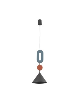 Nowodvorski DROPS COLOR F Lampa Sufitowa Wisząca GU10 R50 lub GU10 ES111 Szary błękit Jedwabisty grafit 12098