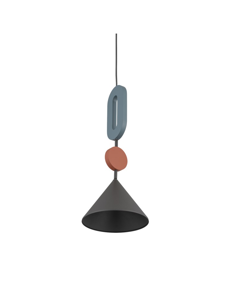Nowodvorski DROPS COLOR F Lampa Sufitowa Wisząca GU10 R50 lub GU10 ES111  Szary błękit Jedwabisty grafit 12098