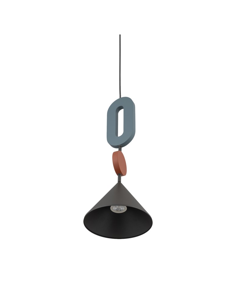 Nowodvorski DROPS COLOR F Lampa Sufitowa Wisząca GU10 R50 lub GU10 ES111  Szary błękit Jedwabisty grafit 12098
