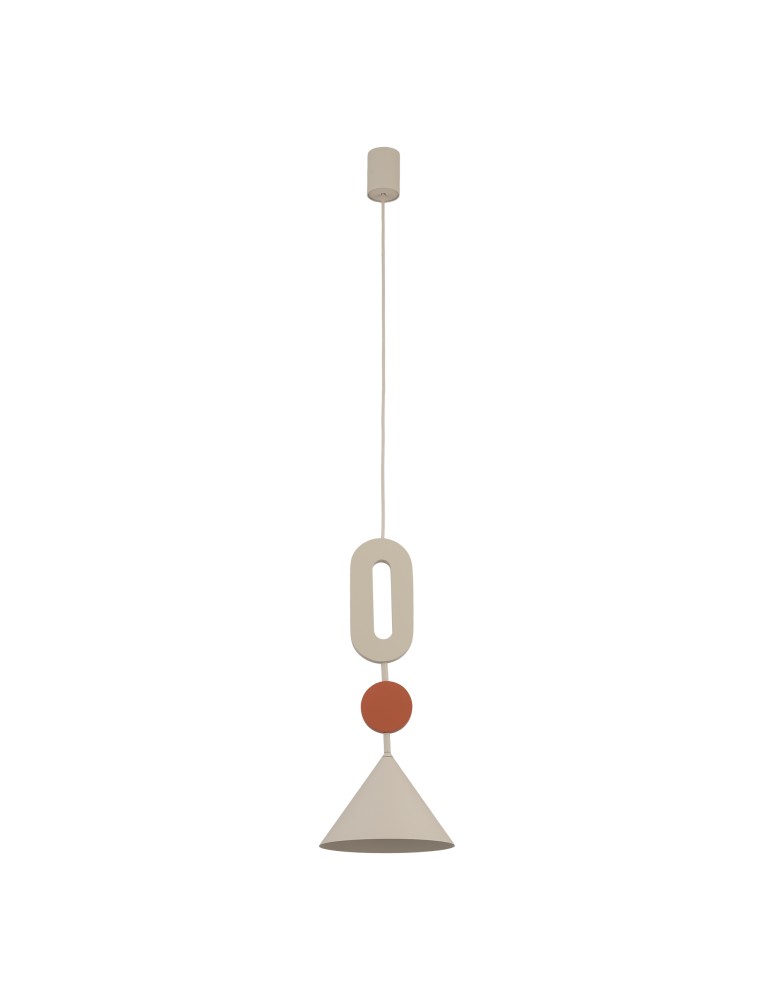 Nowodvorski DROPS COLOR E Lampa Sufitowa Wisząca GU10 R50 lub GU10 ES111  Beżowy Terakota 11192