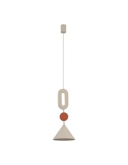Nowodvorski DROPS COLOR E Lampa Sufitowa Wisząca GU10 R50 lub GU10 ES111  Beżowy Terakota 11192