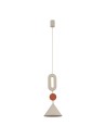 Zobacz Nowodvorski DROPS COLOR E Lampa Sufitowa Wisząca GU10 R50 lub GU10 ES111  Beżowy Terakota 11192