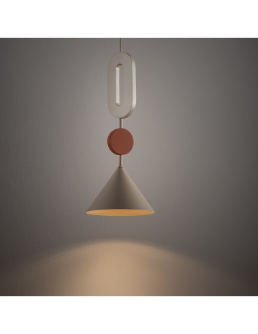 Nowodvorski DROPS COLOR E Lampa Sufitowa Wisząca GU10 R50 lub GU10 ES111 Beżowy Terakota 11192 - product 2