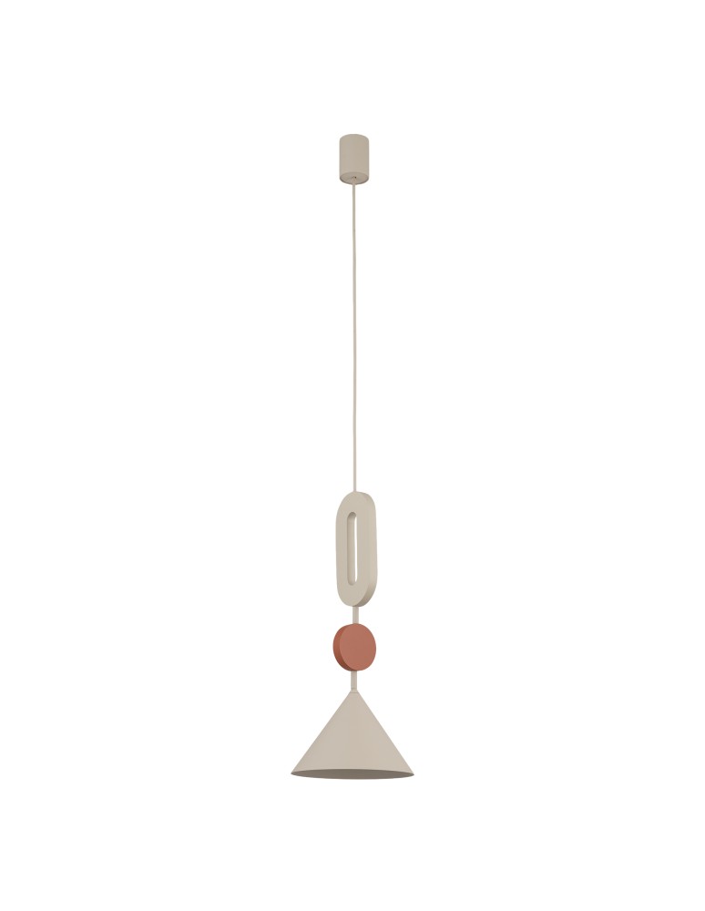 Nowodvorski DROPS COLOR E Lampa Sufitowa Wisząca GU10 R50 lub GU10 ES111  Beżowy Terakota 11192