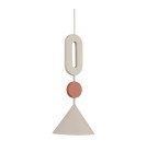 Nowodvorski DROPS COLOR E Lampa Sufitowa Wisząca GU10 R50 lub GU10 ES111  Beżowy Terakota 11192