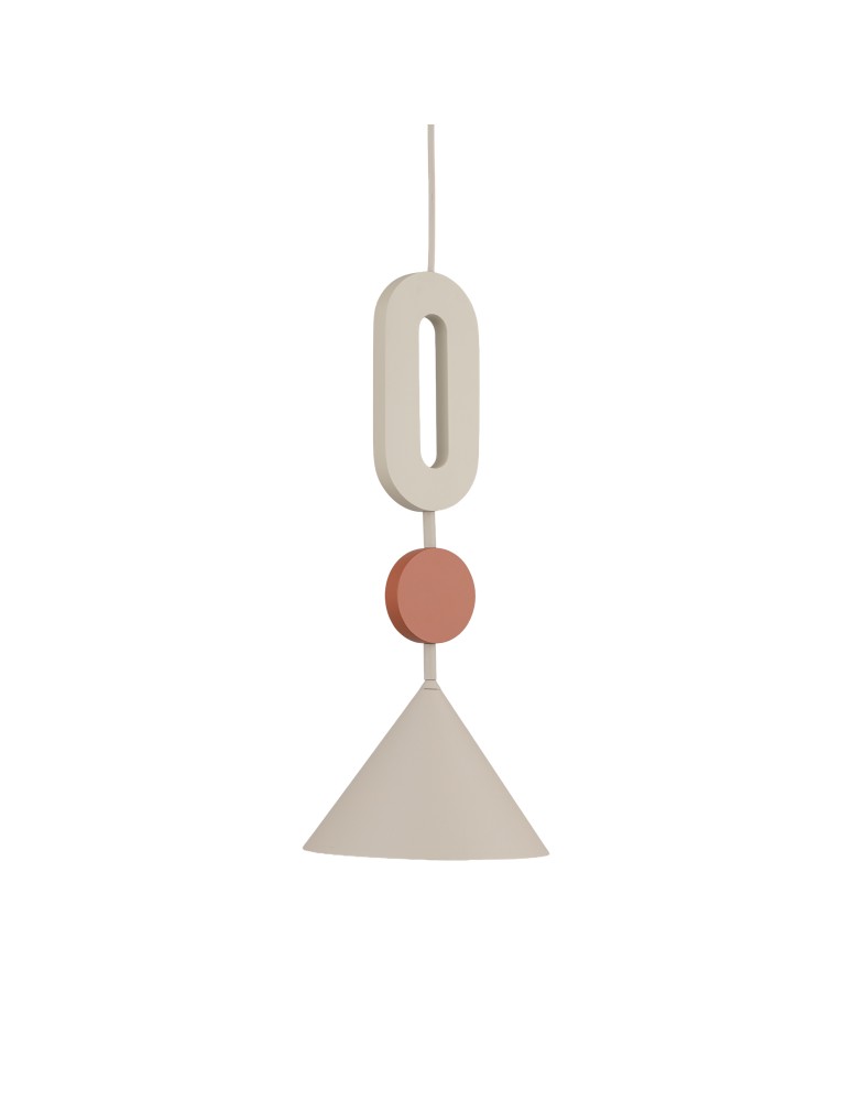 Nowodvorski DROPS COLOR E Lampa Sufitowa Wisząca GU10 R50 lub GU10 ES111  Beżowy Terakota 11192