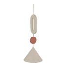 Nowodvorski DROPS COLOR E Lampa Sufitowa Wisząca GU10 R50 lub GU10 ES111  Beżowy Terakota 11192