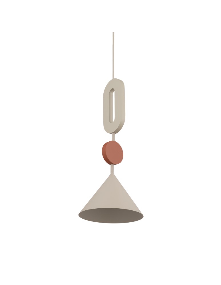 Nowodvorski DROPS COLOR E Lampa Sufitowa Wisząca GU10 R50 lub GU10 ES111  Beżowy Terakota 11192
