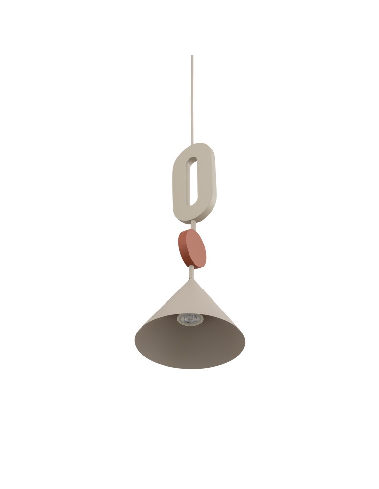 Nowodvorski DROPS COLOR E Lampa Sufitowa Wisząca GU10 R50 lub GU10 ES111  Beżowy Terakota 11192