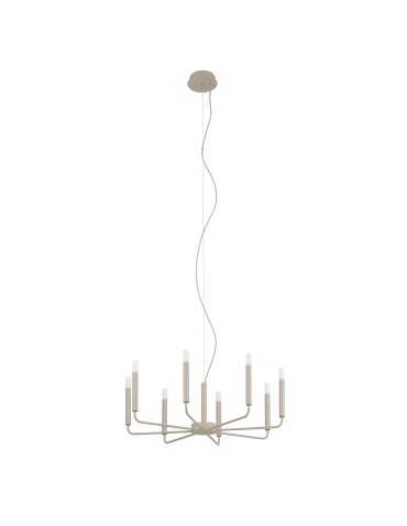 Nowodvorski ORTO Lampa Sufitowa Żyrandol E14  Beżowy 12525