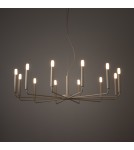 Nowodvorski ORTO B Lampa Sufitowa Żyrandol E14  Beżowy 12526