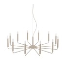 Nowodvorski ORTO B Lampa Sufitowa Żyrandol E14  Beżowy 12526