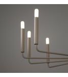 Nowodvorski ORTO B Lampa Sufitowa Żyrandol E14  Beżowy 12526
