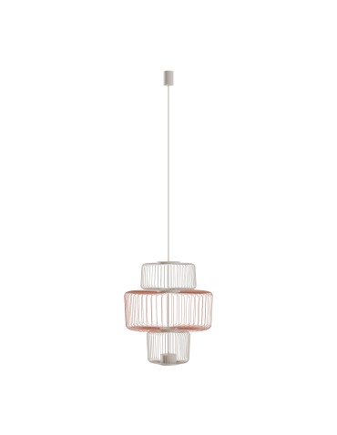 Nowodvorski NOME A Lampa Sufitowa Wisząca GX53  Beżowy Terakota 12248