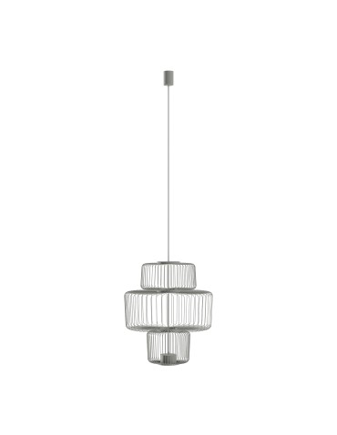 Nowodvorski NOME A Lampa Sufitowa Wisząca GX53 Jedwabisty grafit 12249