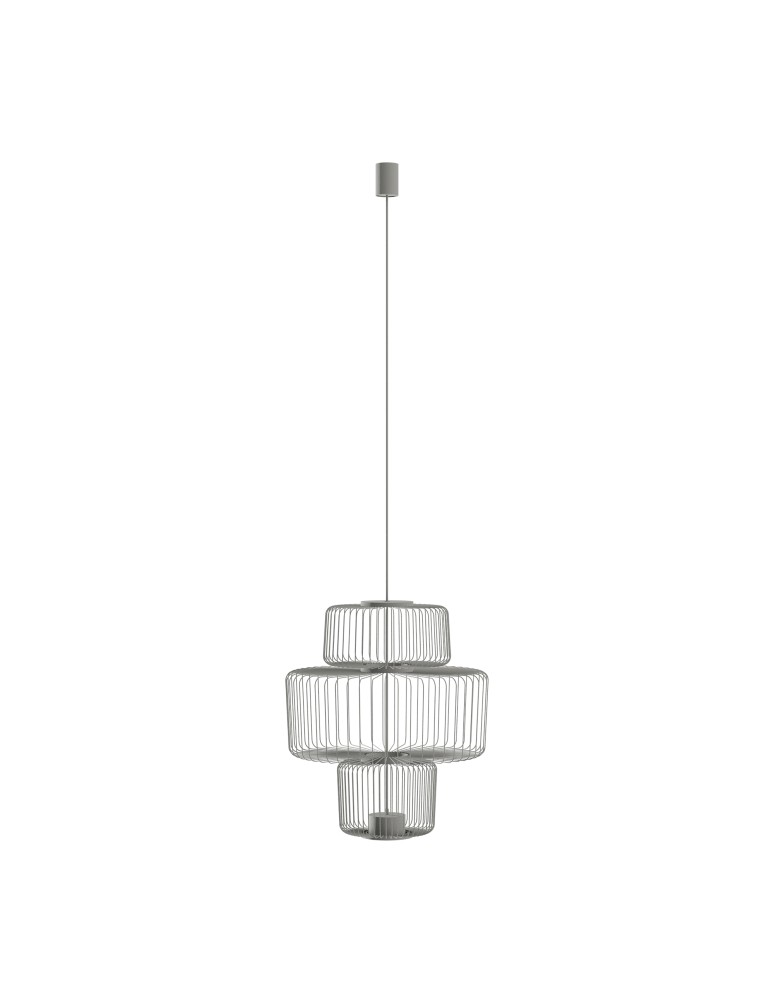 Nowodvorski NOME A Lampa Sufitowa Wisząca GX53  Jedwabisty grafit 12249