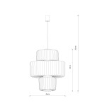 Nowodvorski NOME A Lampa Sufitowa Wisząca GX53  Jedwabisty grafit 12249