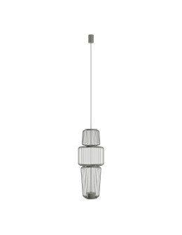 Nowodvorski NOME B Lampa Sufitowa Wisząca GX53 Jedwabisty grafit 12251