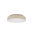 Nowodvorski NIKKI ROUND LED Lampa Sufitowa Plafon LED zintegrowany  3000K Beżowy 12363