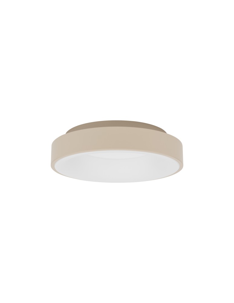 Nowodvorski NIKKI ROUND LED Lampa Sufitowa Plafon LED zintegrowany  3000K Beżowy 12363