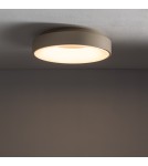 Nowodvorski NIKKI ROUND LED Lampa Sufitowa Plafon LED zintegrowany  3000K Beżowy 12363