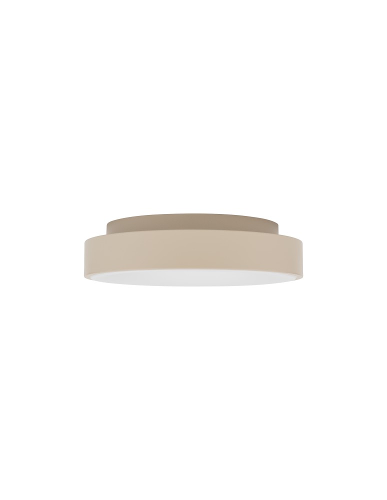 Nowodvorski NIKKI ROUND LED Lampa Sufitowa Plafon LED zintegrowany  3000K Beżowy 12363