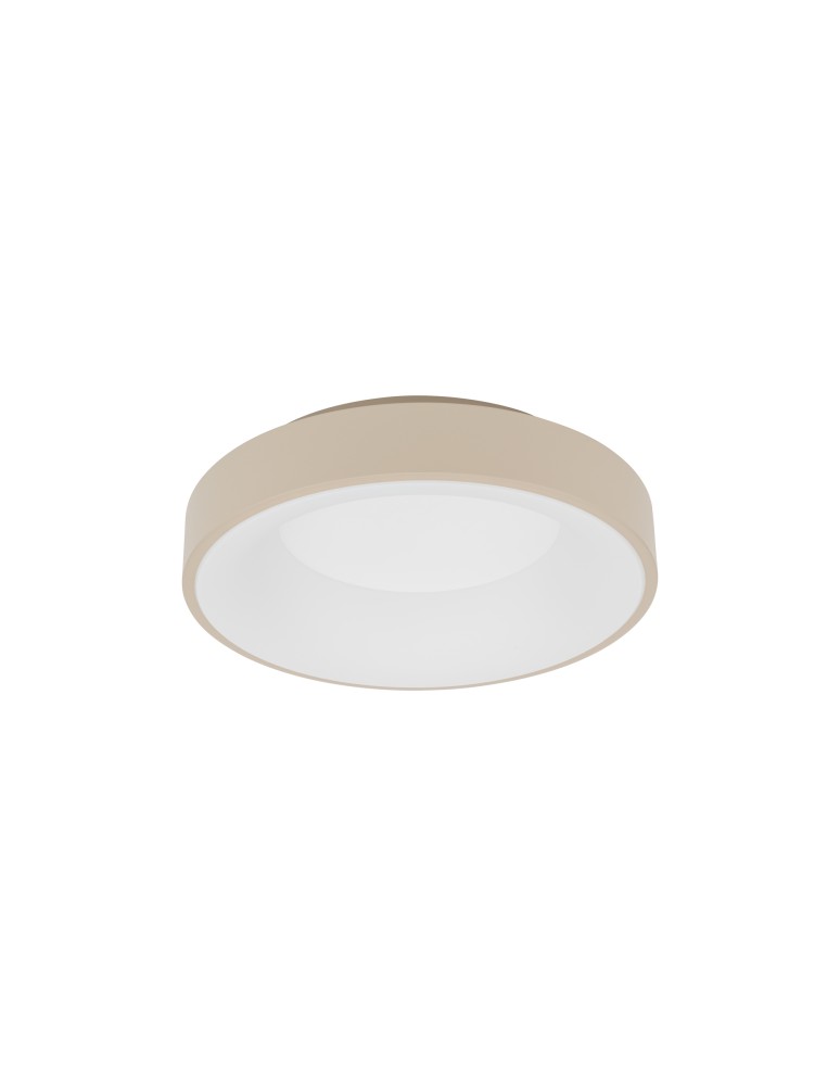 Nowodvorski NIKKI ROUND LED Lampa Sufitowa Plafon LED zintegrowany  3000K Beżowy 12363