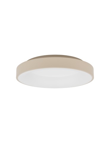 Nowodvorski NIKKI ROUND LED Lampa Sufitowa Plafon LED zintegrowany 4000K Beżowy 12366