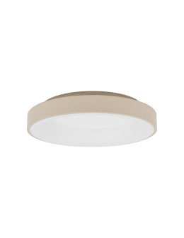 Nowodvorski NIKKI ROUND LED Lampa Sufitowa Plafon LED zintegrowany  4000K Beżowy 12366