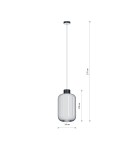Nowodvorski AURORA A Lampa Sufitowa Wisząca E27  Beżowy 11968