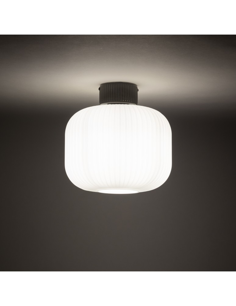 Nowodvorski AURORA Lampa Sufitowa Plafon E27  Szary 11971