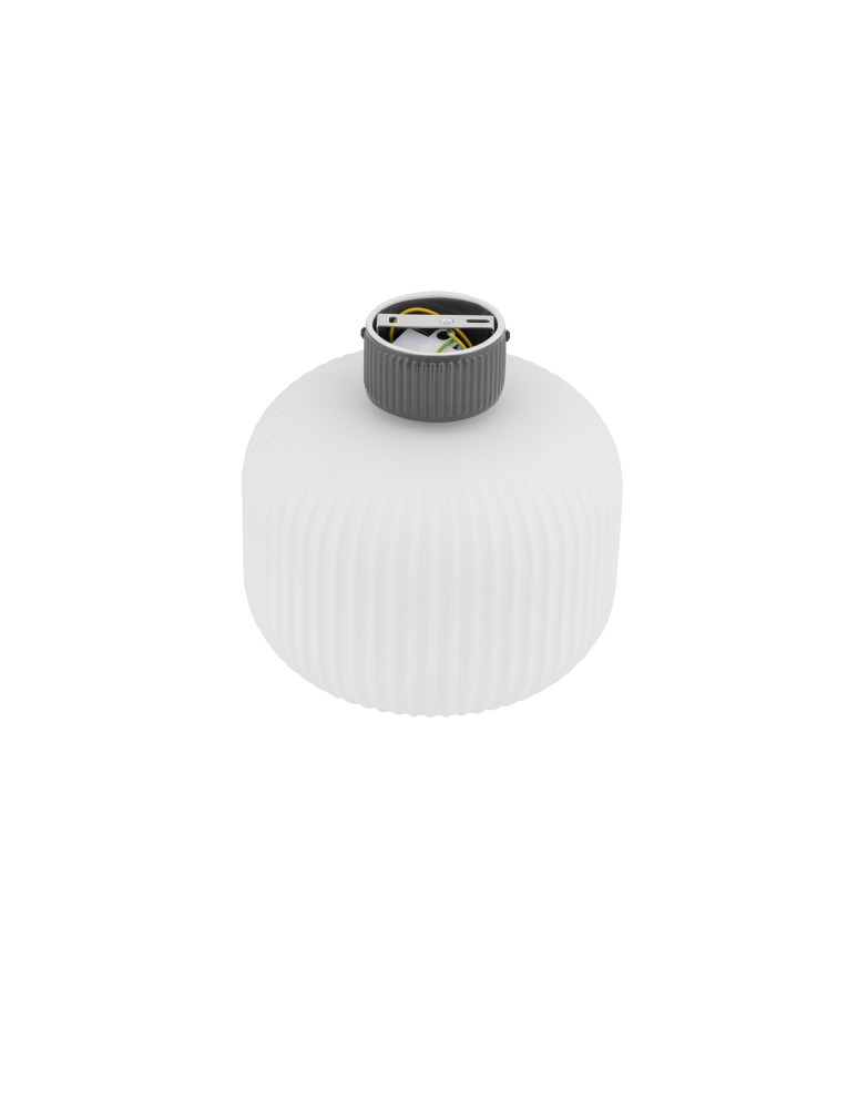 Nowodvorski AURORA Lampa Sufitowa Plafon E27  Szary 11971