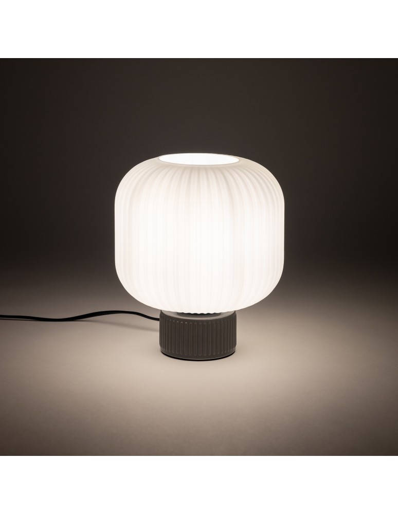 Nowodvorski AURORA Lampa Stołowa E27  Szary 11973