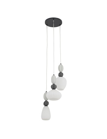 Nowodvorski CORALS Lampa Sufitowa Wisząca E27  Beżowy Szary 11975