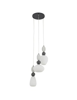 Nowodvorski CORALS Lampa Sufitowa Wisząca E27  Beżowy Szary 11975