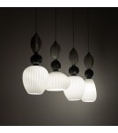 Nowodvorski CORALS Lampa Sufitowa Wisząca E27 Beżowy Szary 11976 Nowodvorski CORALS Lampa Sufitowa Wisząca E27 Beżowy Szary 11976