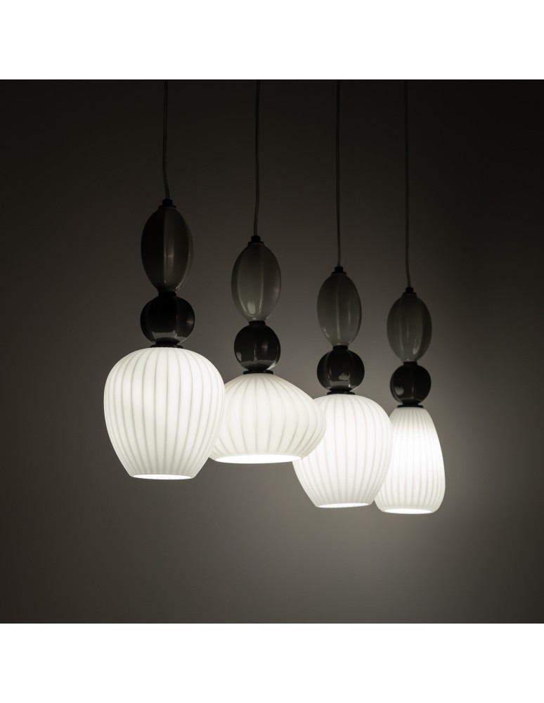 Nowodvorski CORALS Lampa Sufitowa Wisząca E27 Beżowy Szary 11976 Nowodvorski CORALS Lampa Sufitowa Wisząca E27 Beżowy Szary 11976
