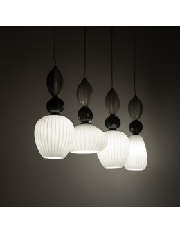 Nowodvorski CORALS Lampa Sufitowa Wisząca E27 Beżowy Szary 11976 - produkt 2
