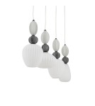 Nowodvorski CORALS Lampa Sufitowa Wisząca E27 Beżowy Szary 11976 Nowodvorski CORALS Lampa Sufitowa Wisząca E27 Beżowy Szary 11976