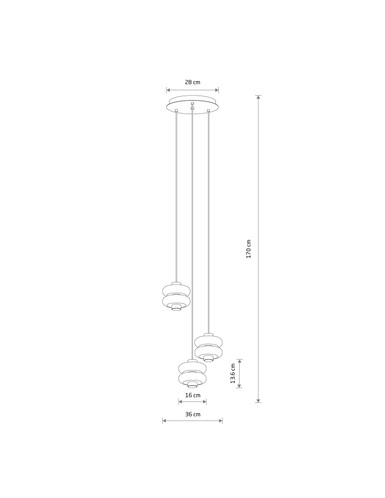 Nowodvorski LUNARI LED Lampa Sufitowa Wisząca LED zintegrowany 3000K Szczotkowane złoto 11982 Nowodvorski LUNARI LED Lampa Sufitowa Wisząca LED zintegrowany 3000K Szczotkowane złoto 11982