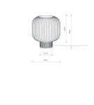 Nowodvorski AURORA Lampa Stołowa E27  Beżowy 11972