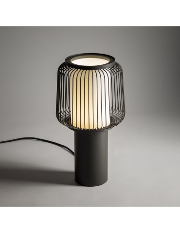 Nowodvorski NOME Lampa Stołowa E27  Jedwabisty grafit Biały 12253 - product 2