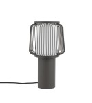Nowodvorski NOME Lampa Stołowa E27  Jedwabisty grafit Biały 12253
