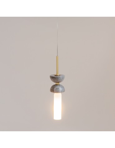 Maytoni Kyoto Pendant Lamp 1xG9 28W Gold, Gray MOD178PL-01GR - product 2
