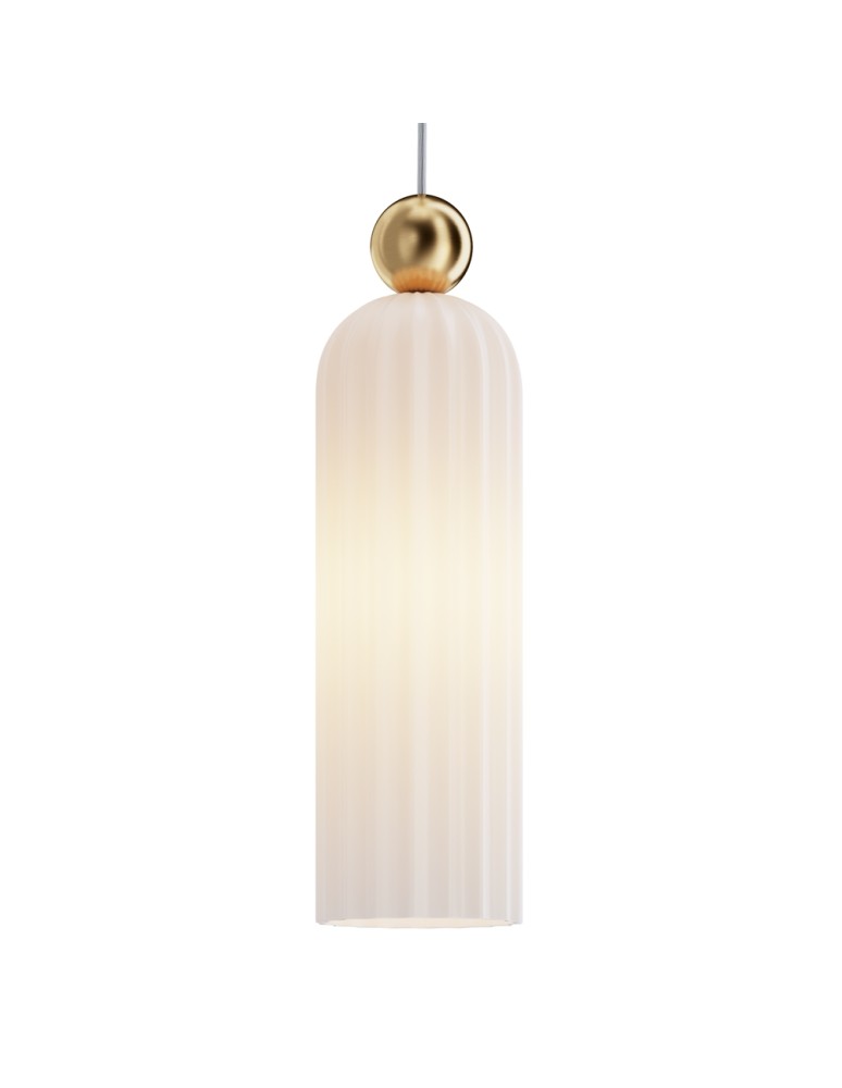 Single pendant lamps - Maytoni Antic Pendant E14 1x40W White MOD302PL-01W - product kolory-swiatla.pl 3