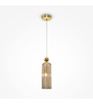 Single pendant lamps - Maytoni Antic Pendant E14 1x40W Brown MOD302PL-01CG - product 4
